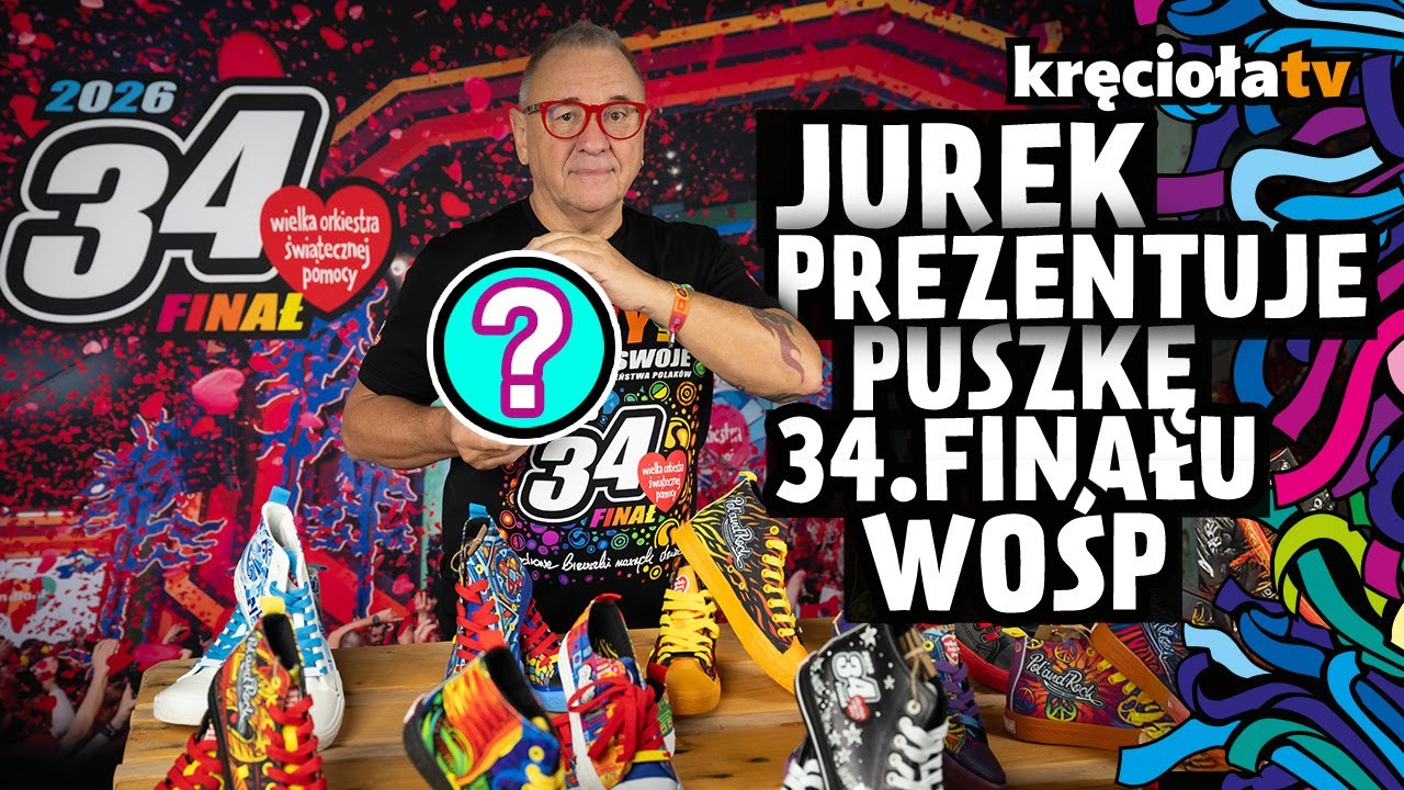 Prezentacja puszki 34. Finału WOŚP #wosp2026