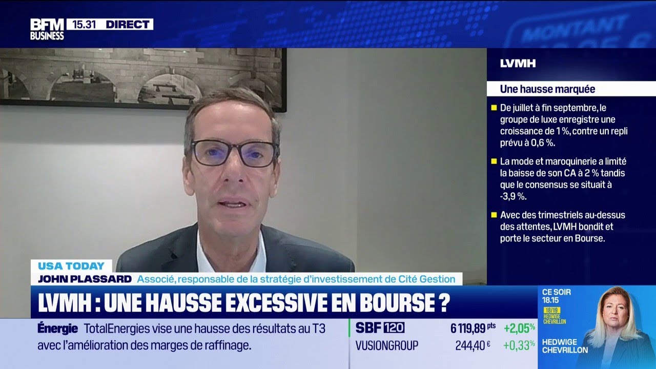 LVMH : une hausse excessive en bourse ?