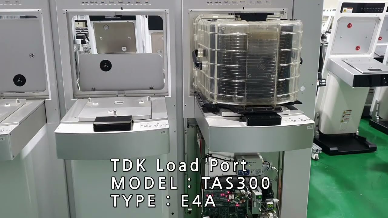TDK Load Port TAS300 E4A for 300mm FOUP (Front-Opening Unified Pod)