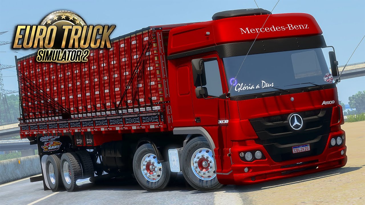 MB Atego 3030 Carregado de Tomate - Euro Truck 2