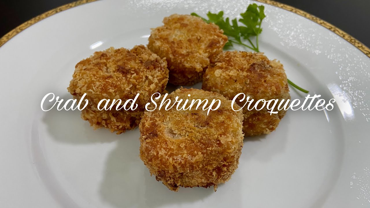 Creamy Crab and Shrimp Croquettes