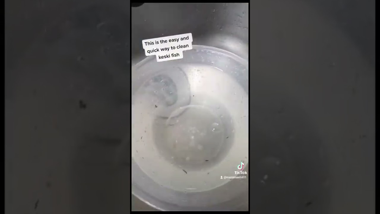 The Easy and Quick way to Clean Keski fish #shorts #bangladeshistyle #howtoclean #keski #fish #food