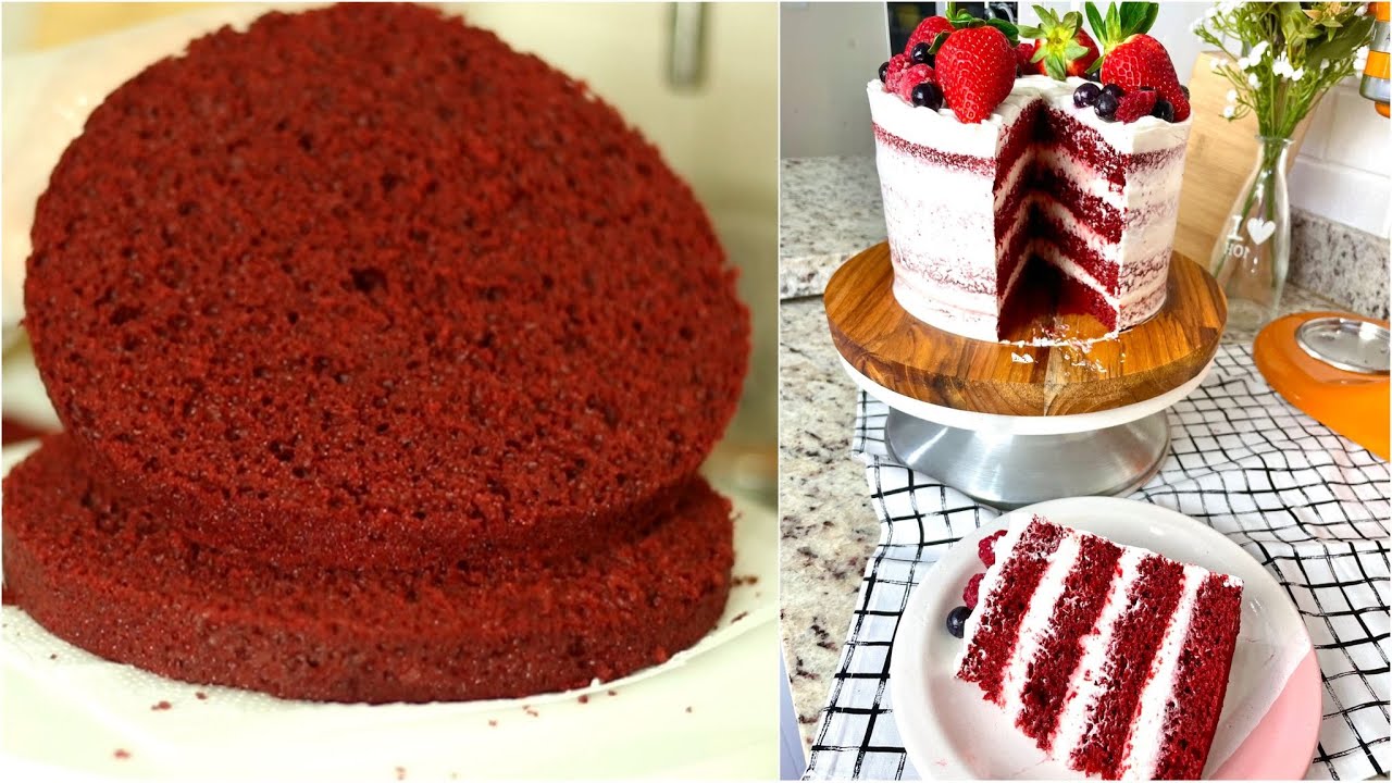 COMO FAZER UM BOLO RED VELVET PERFEITO | RECEITA SIMPLES E DELICIOSA | KAREN MUNHOZ