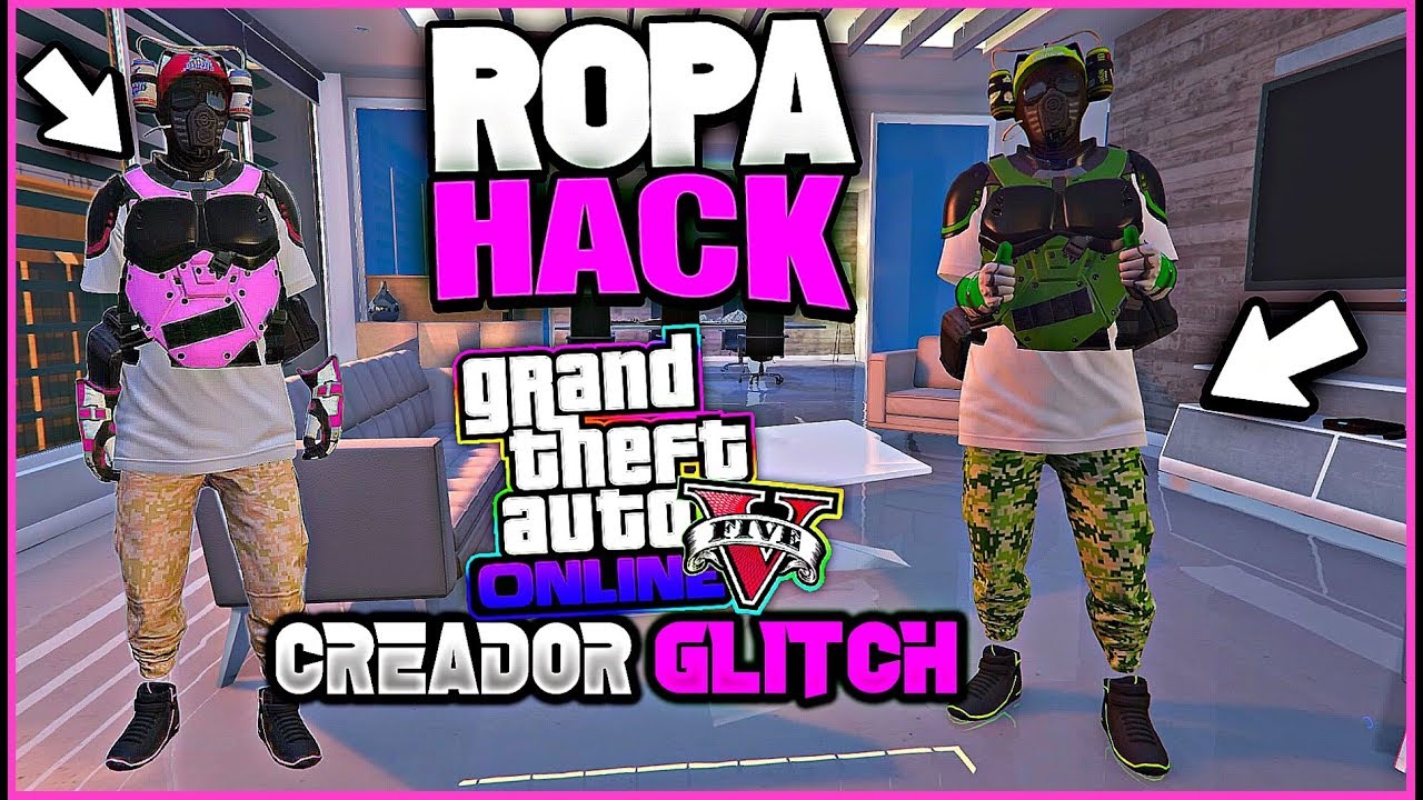 !CONJUNTOS! TOTALMENTE HACKER /W MODO CREADOR GLITCH GTA5 ONLINE 1.43