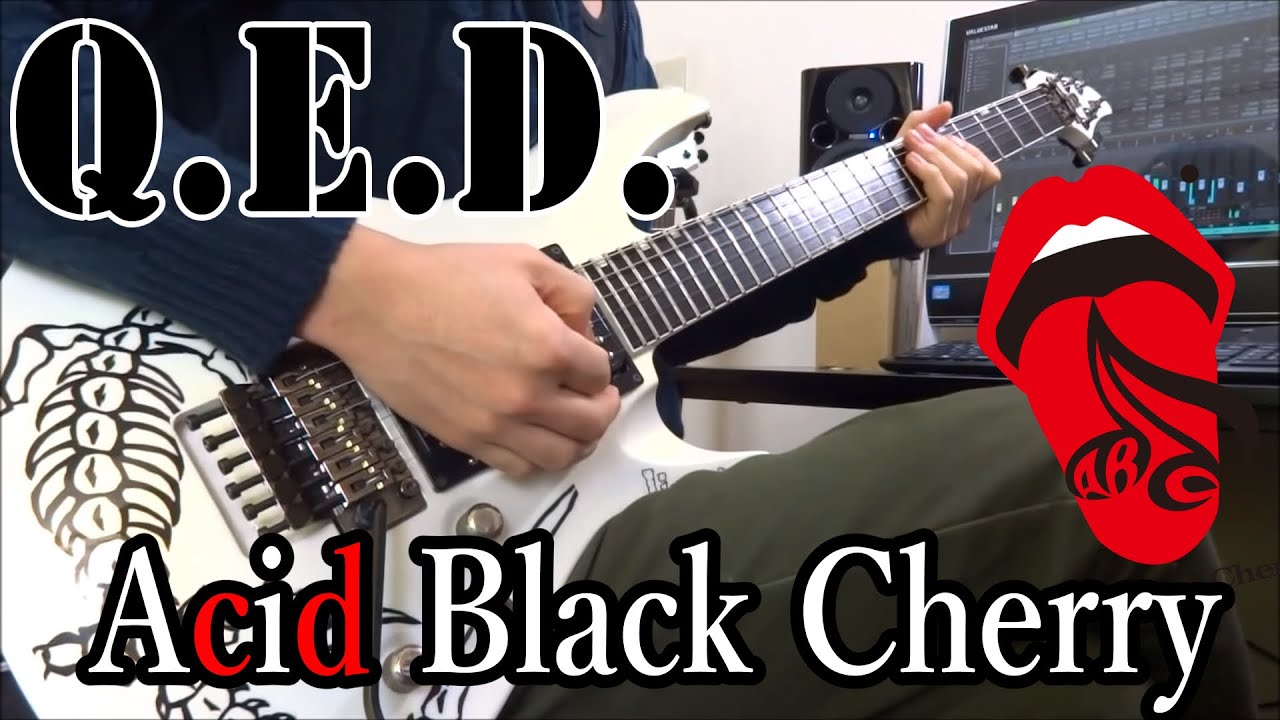 ｢Q.E.D.」Acid Black Cherry guitar solos