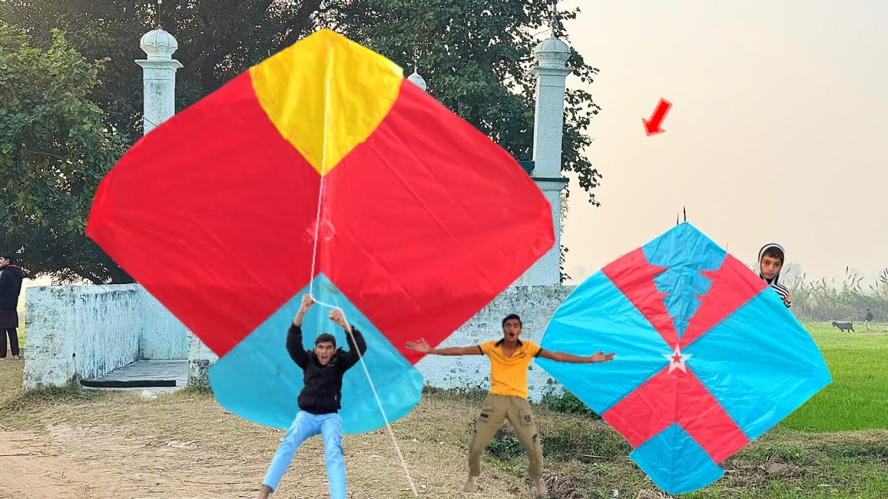 Usman Kite Catch & Make Small Kite At Home Abubaker Bhai