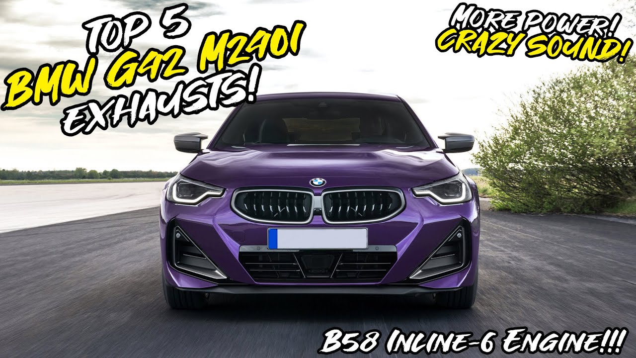 Top 5 BMW G42 M240i Exhausts 2023!