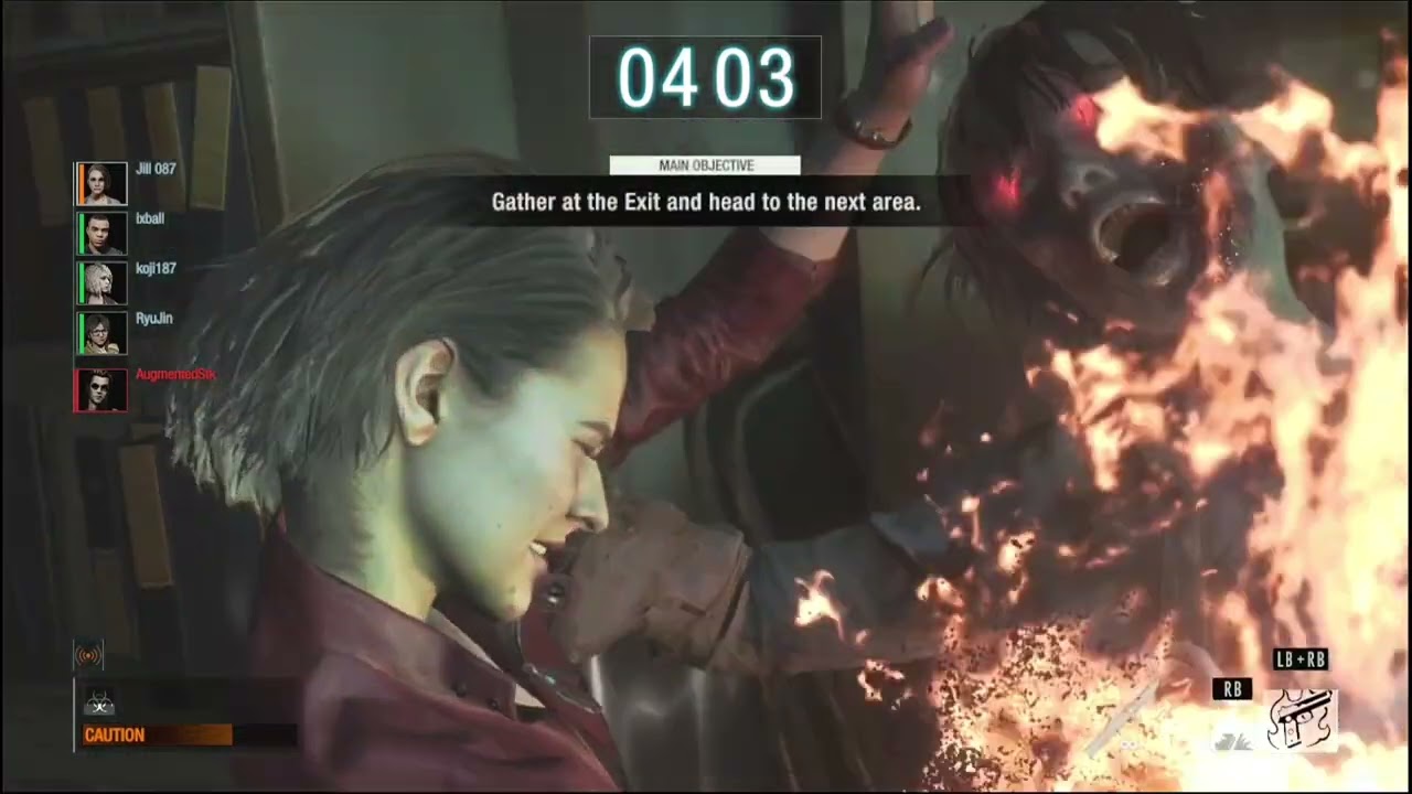 Resident Evil Resistance: Jill Valentine #36 | koji187, RyuJin and ixball vs Rank 11 • AugmentedStk