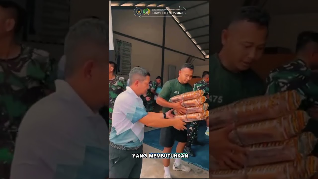 Pemasyarakatan Riau - Bantuan untuk  Aceh, Sumatera Utara, dan Sumatera Barat.