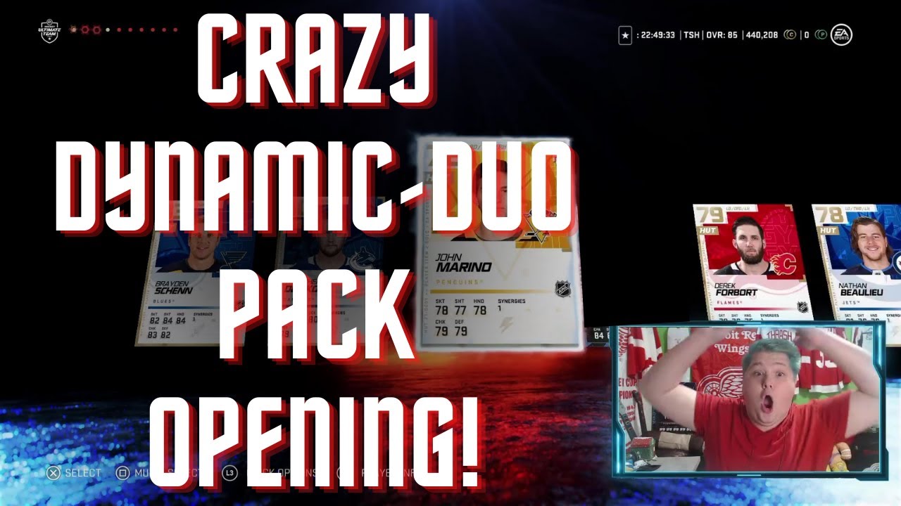 HUGE DYNAMIC-DUO PULL! - NHL 21 Pack Opening