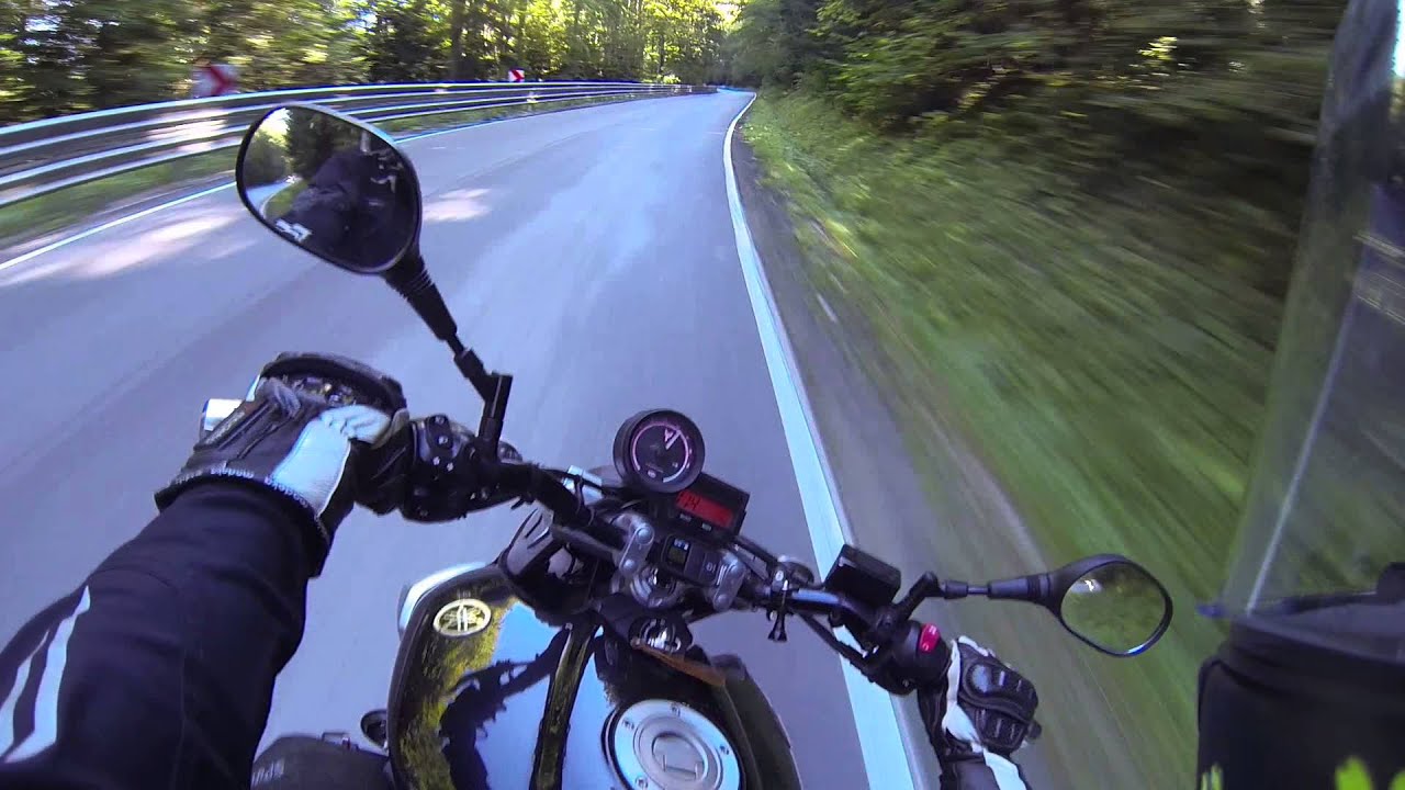 YAMAHA MT03 - Limanowa Przełęcz pod Ostrą