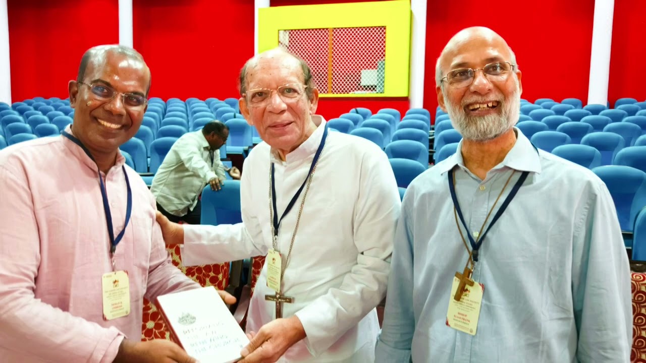 Fr. Merlin with Cardinal Oswald Gracias & Archbishop Elias Frank @CLSI 38th Conference - 14 Oct 2025