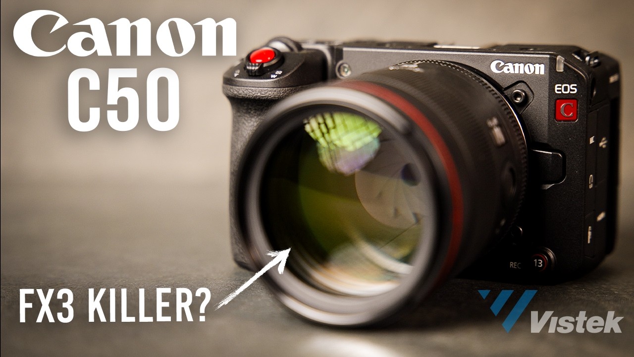 Первый взгляд на Canon C50. Это просто потрясающе!