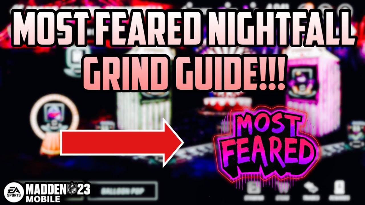 MOST FEARED NIGHTFALL PROMO DAILY GRIND GUIDE!!! QUICK PROMO OVERVIEW AND TIPS!!! - Madden Mobile 23