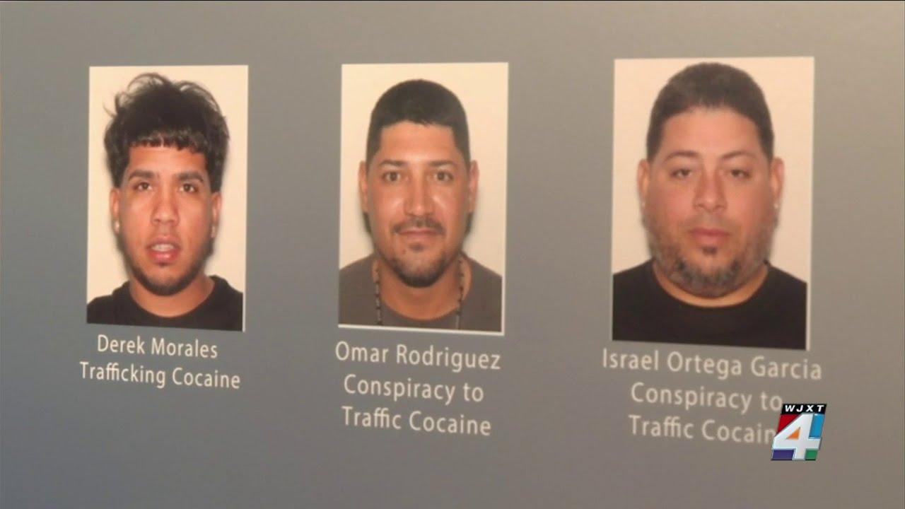 Jacksonville sheriff: Trio distributed up to 30 kilos of cocaine per week