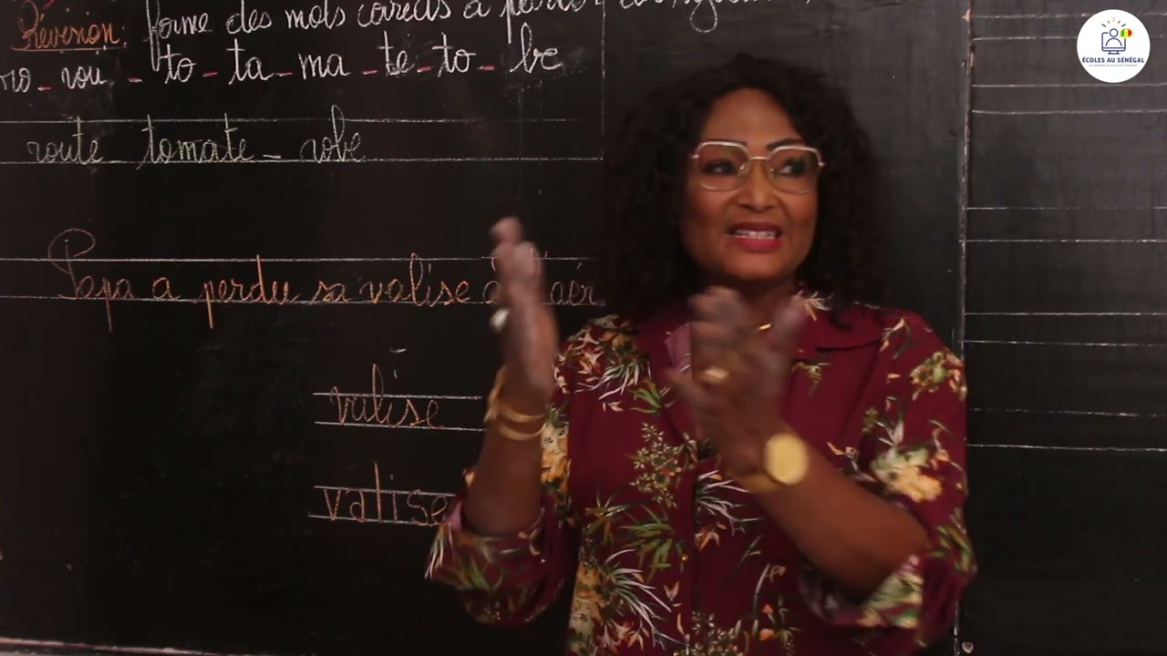 Cours - CI : Français / Correspondance graphophonologique: découvrir le son "V" / Mme Niang