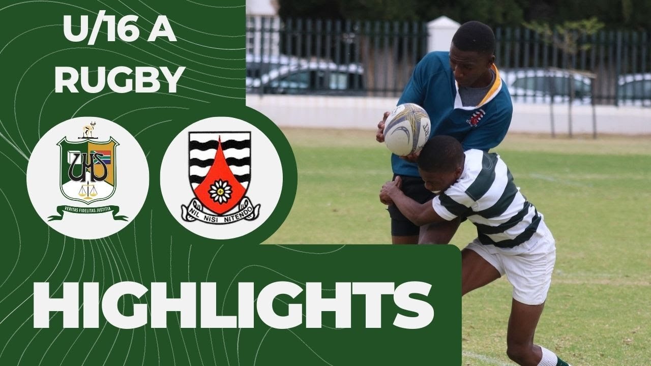 Union High School vs Cradock High School - U/16 A Rugby