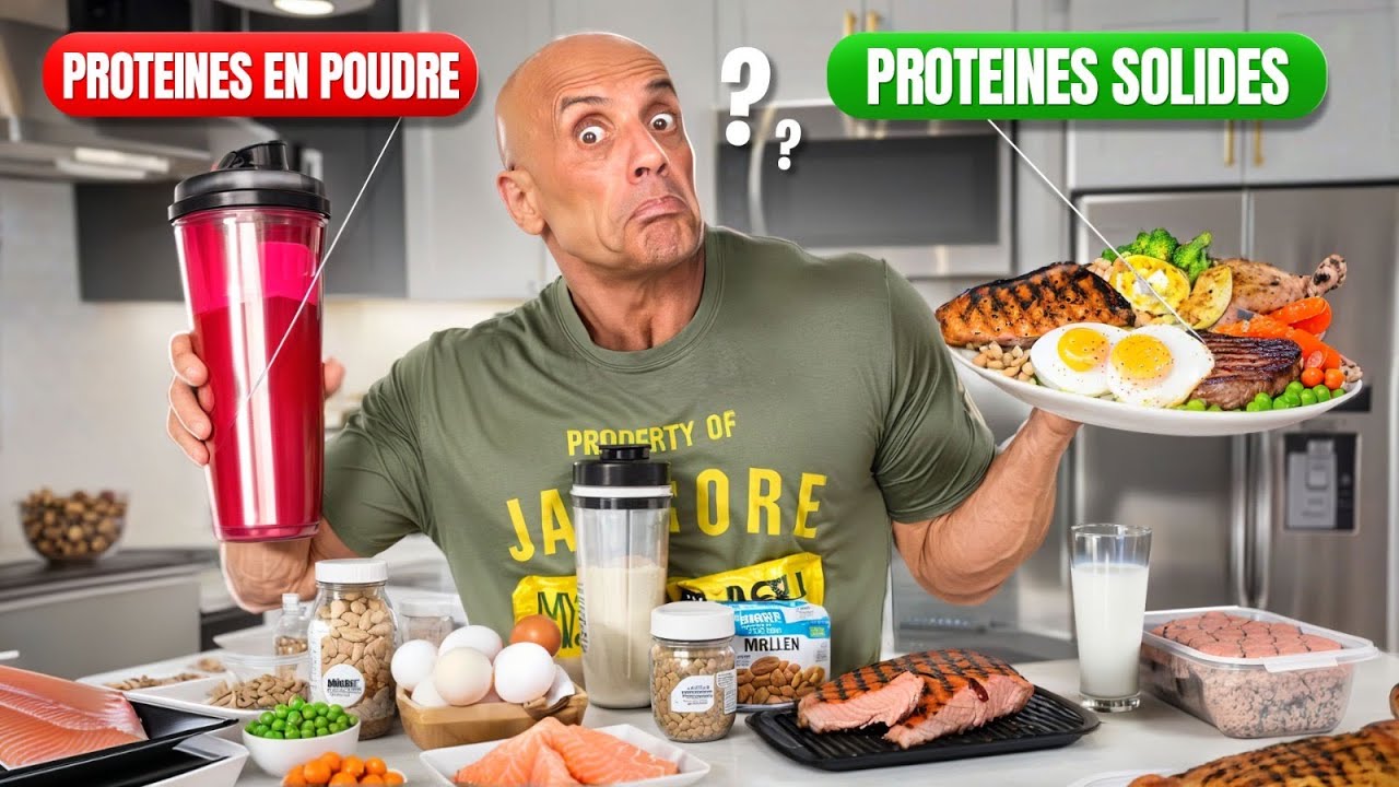 La Meilleure Protéine pour Prendre du Muscle (Poudre ou Solide ?)