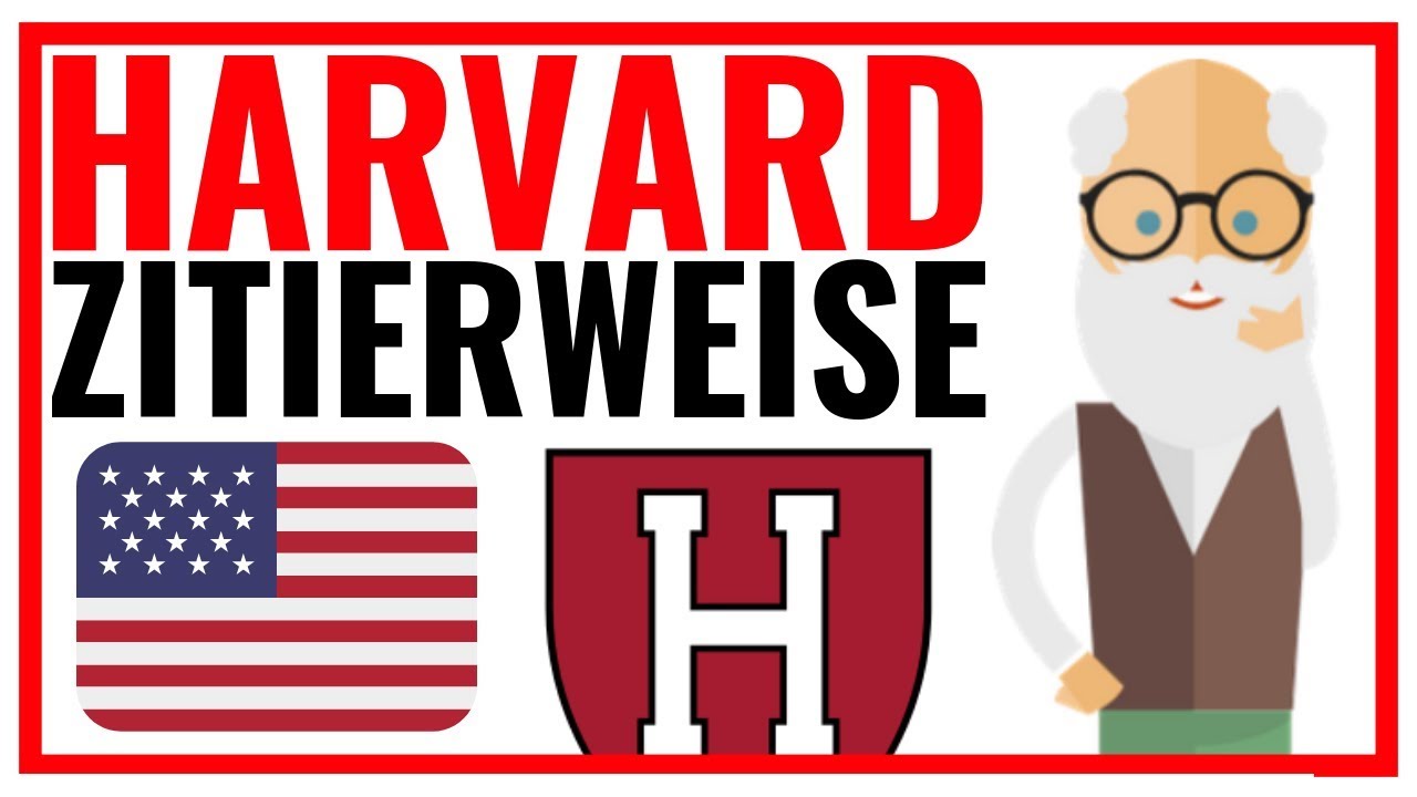 Harvard Zitierweise bzw. Amerikanische Zitierweise (Das 5-Minuten Tutorial) 🇺🇸