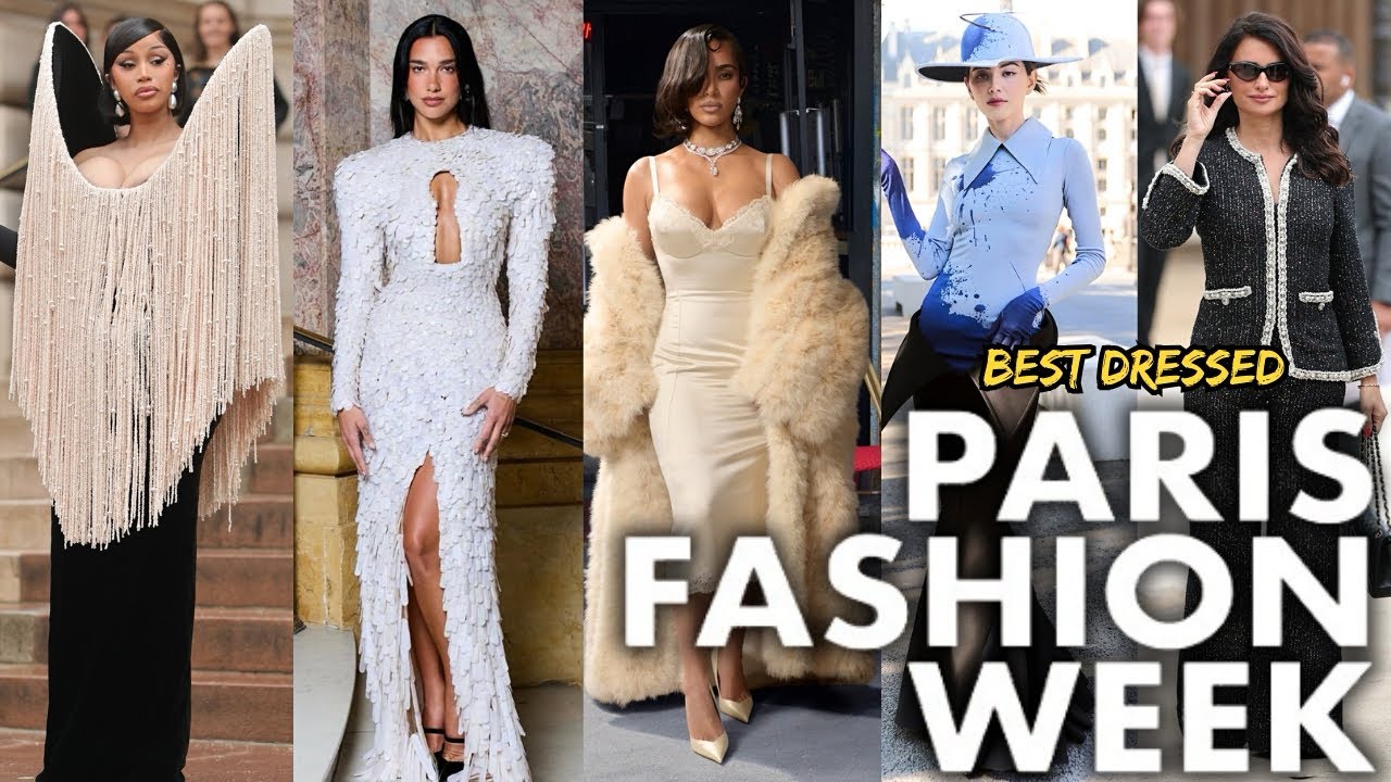 TOP 10 BEST DRESSED CELEBRITIES AT PARIS FASHION WEEK 2025! (aw26 Haute Couture)