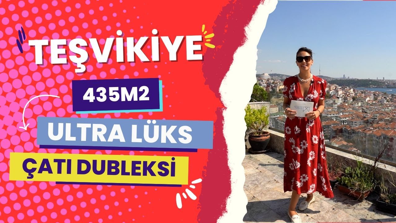 KW Team Maral'dan Nişantaşı Av. Süreyya Ağaoğlu Boğaz Manzaralı Satılık Çatı Dubleksi
