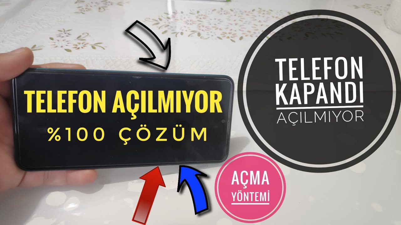 Telefonum Açılmıyor SAMSUNG / XİAOMİ / REDMİ / HUAWEİ / TECNO SPARK