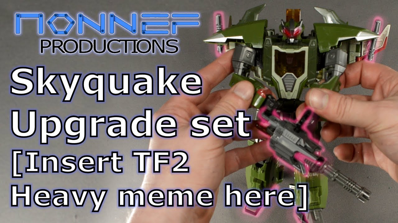 Transformers Legacy Skyquake - Nonnef Upgrade Kit Instructions