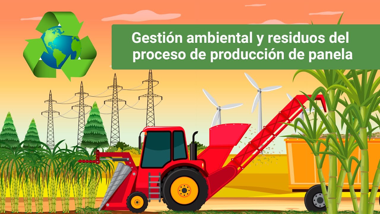 Gestión ambiental y residuos del proceso de producción de panela