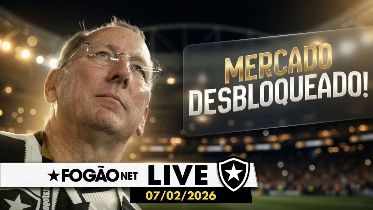 FOGÃONET LIVE: BOTAFOGO SAI DO TRANSFER BAN E MIRA REFORÇOS