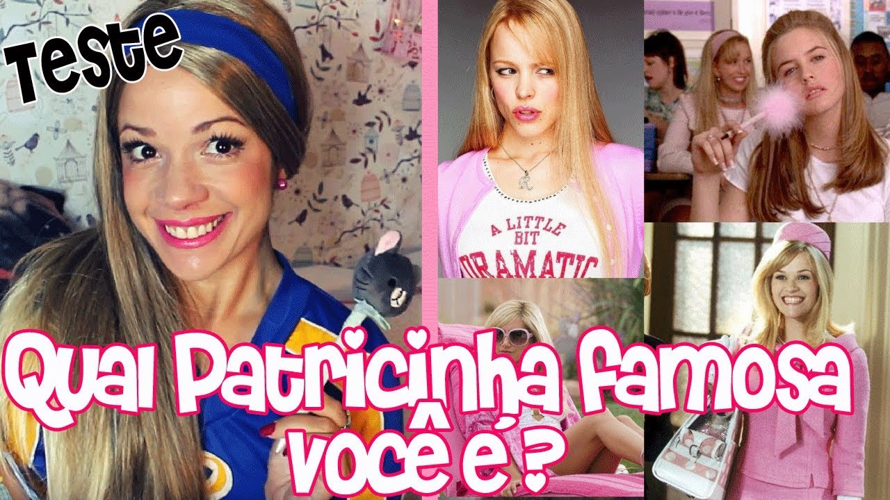 TESTE: QUAL PATRICINHA FAMOSA VOCÊ É ? by Ashley