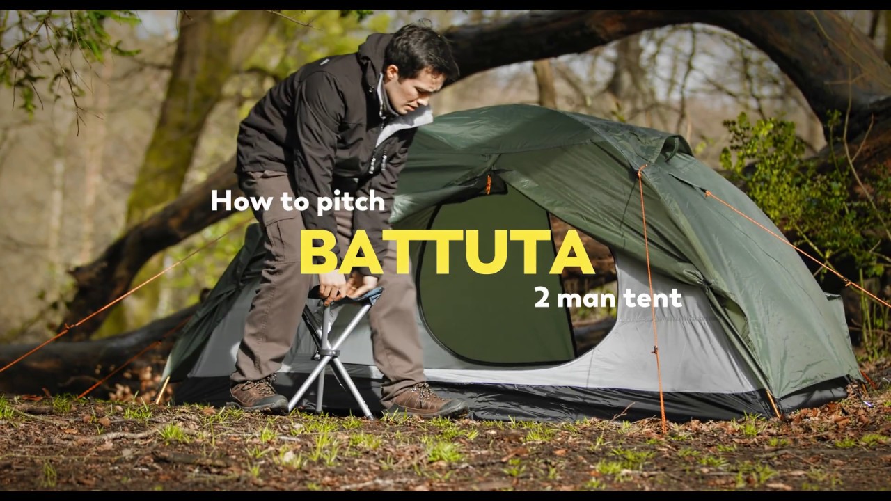 How to Pitch a 2 Person Adventure Tent | Qik Tips | Battuta