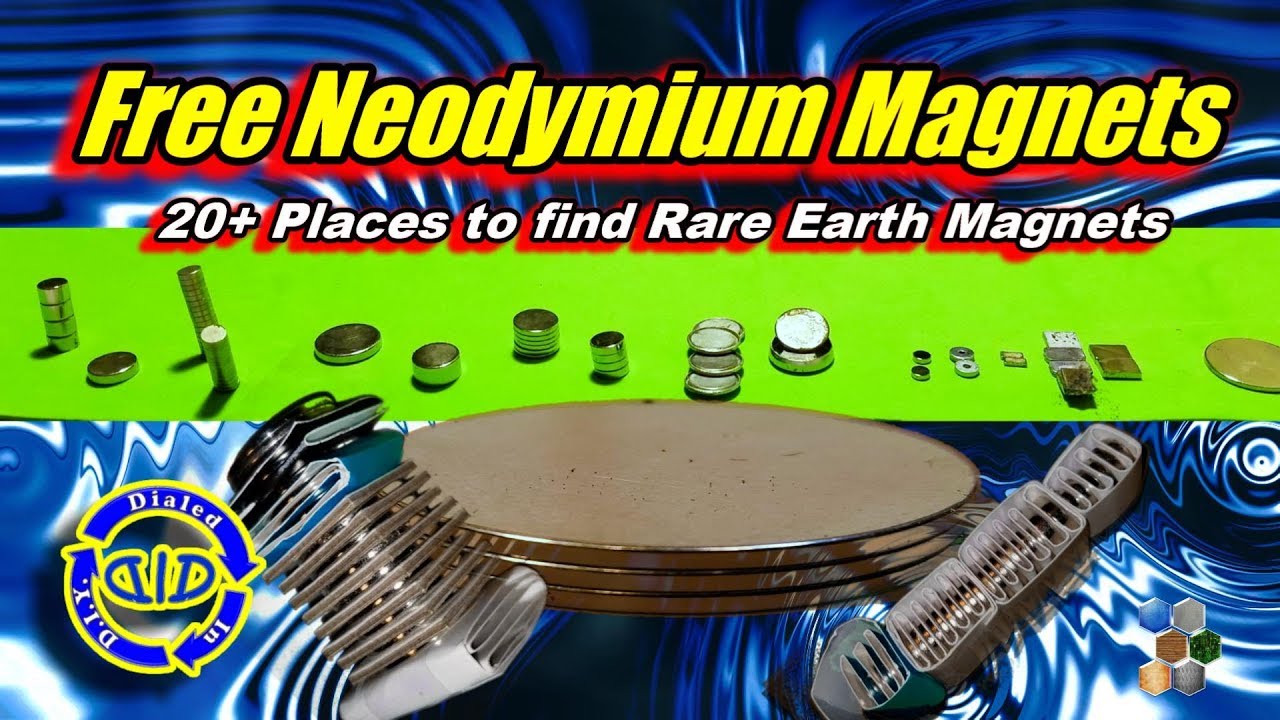 Free Neodymium Magnets - How To Find Strong Magnets Free