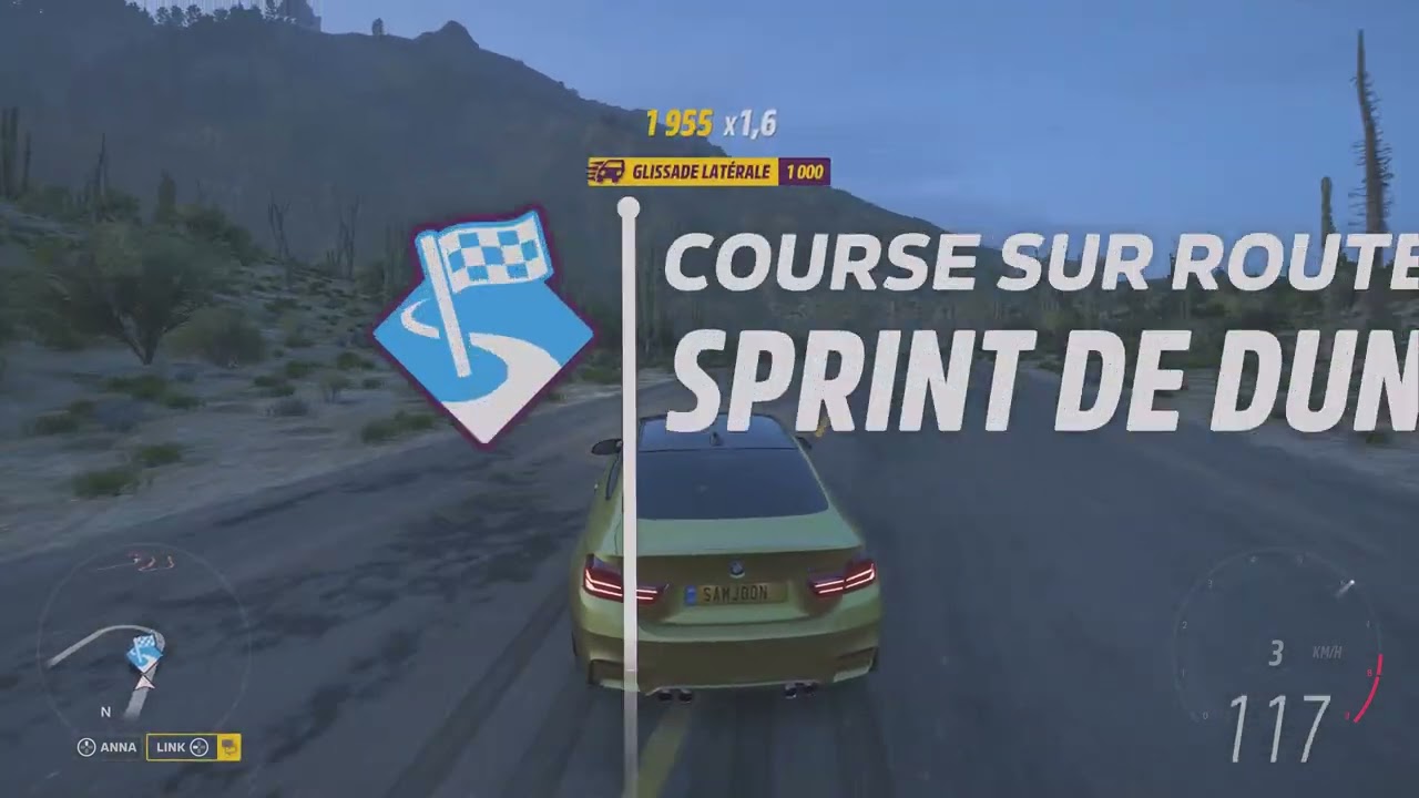 I tested to drift a BMW at night in Forza Horizon 5💨💨💨⚡⚡⚡