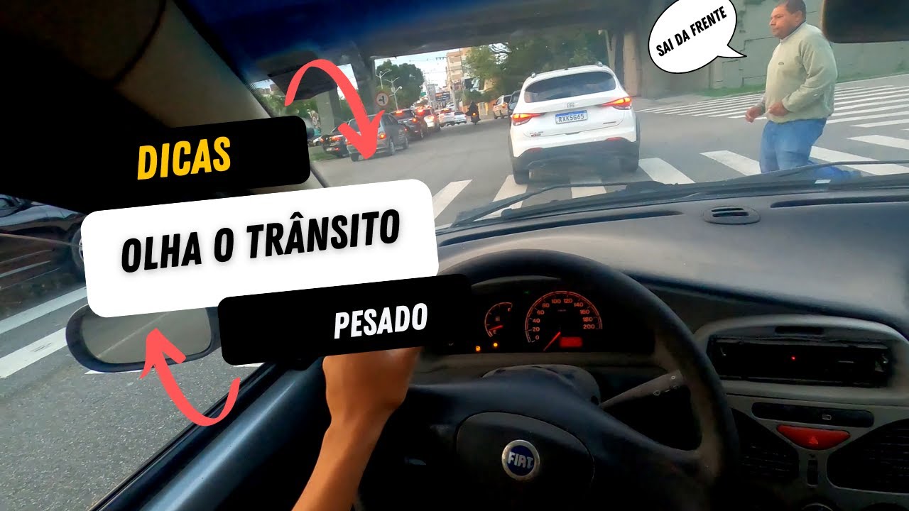DIRIGINDO NO TR&Acirc;NSITO PESADO!  PIOR HORARIO PARA DIRIGIR