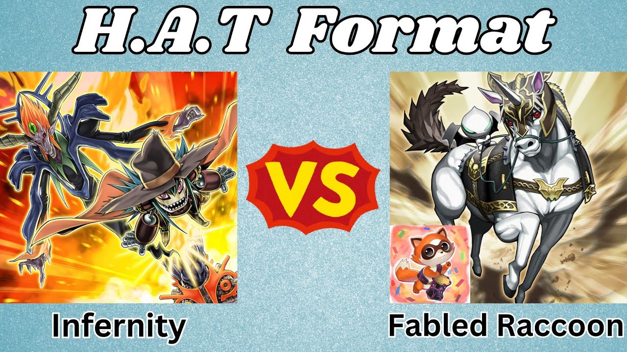 Infernity Vs Fabled Raccoons! | HAT Format Replay Review! | (2014 Yu-Gi-Oh! WCQ)