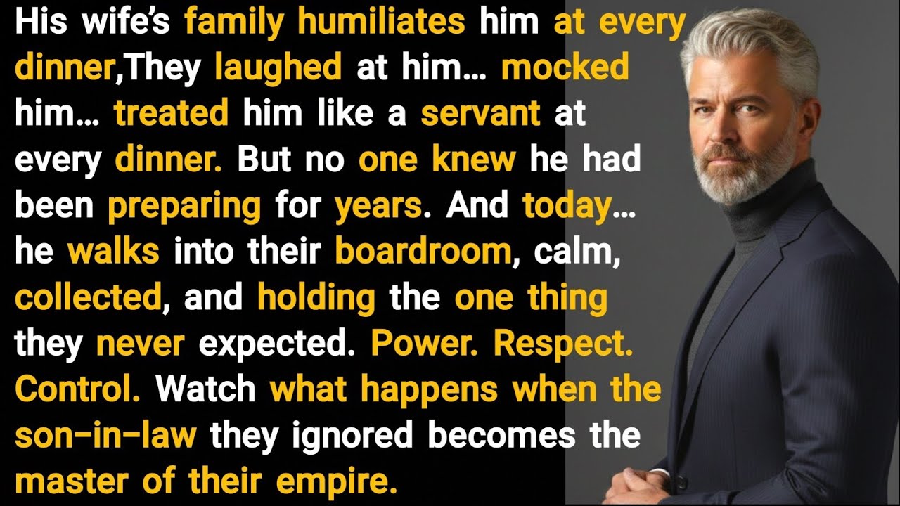 They Humiliated Him for Years… Until He Bought Their Entire Company#familystory#familydrama 