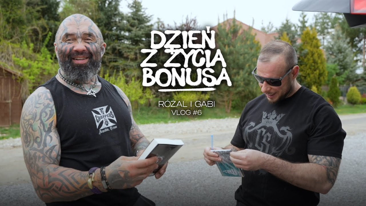 DZIEŃ Z ŻYCIA BONUSA - RÓŻAL I GABI // Vlog #6