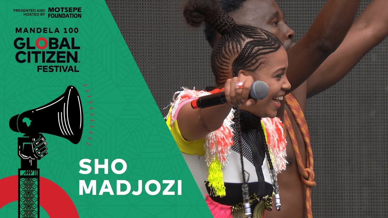 Sho Madjozi Performs “Dum Hi Phone”  | Global Citizen Festival: Mandela 100