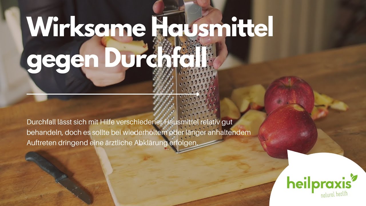 Wirksame Hausmittel gegen Durchfall