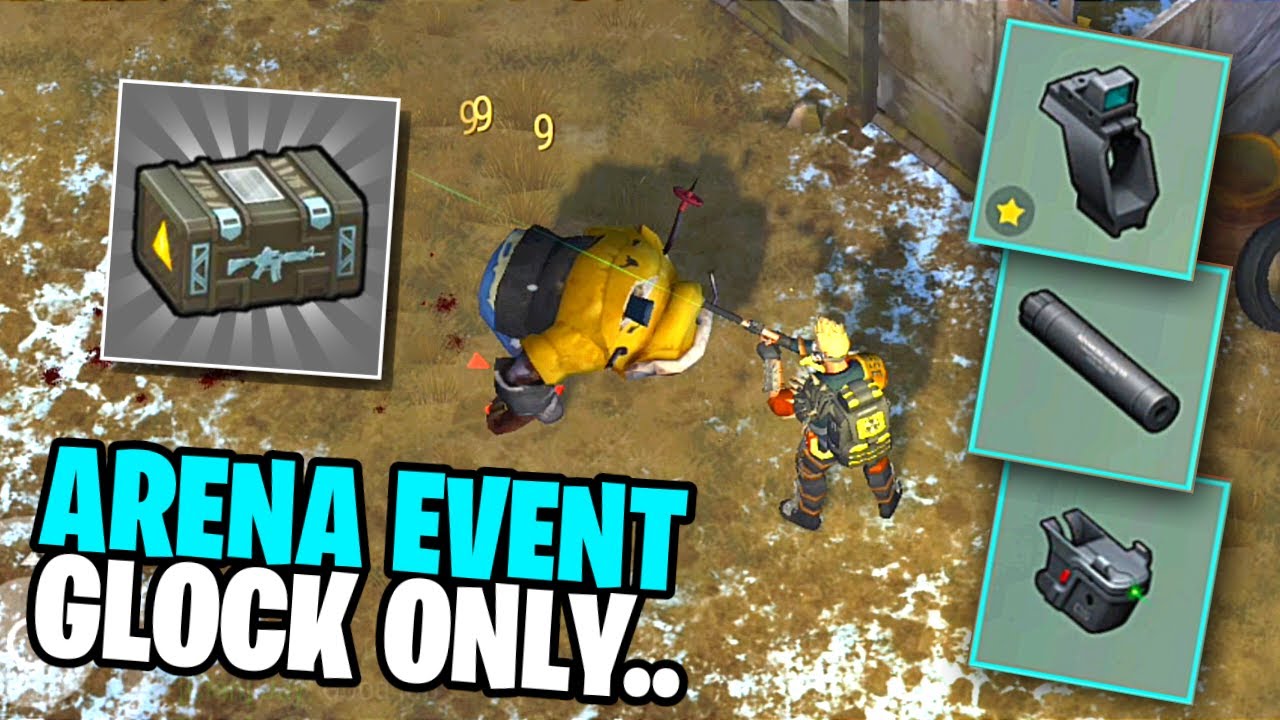 CHEAPEST WAY? COMPLETE ARENA EVENT WITH GLOCK ONLY | SEASON 56 - Last Day on Earth: Survival