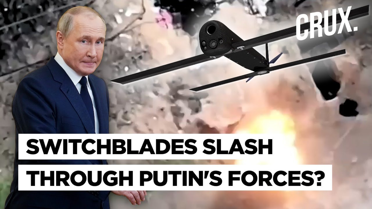 Ukraine Uses US' Switchblade Kamikaze Drone To Destroy Russian Bunker l US-Putin Tensions To Mount?​