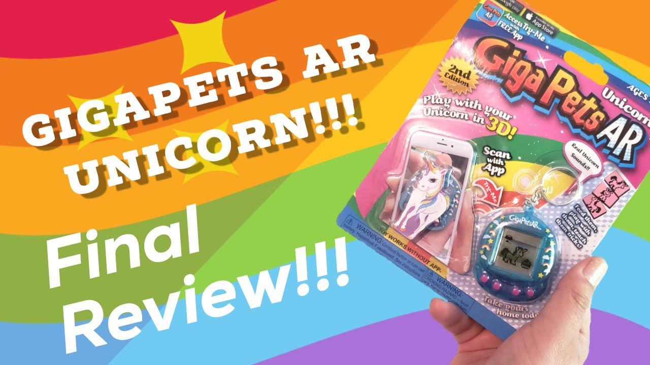 Giga Pets AR Unicorn!!! - Final Review!!! - GotchiBoy!!!