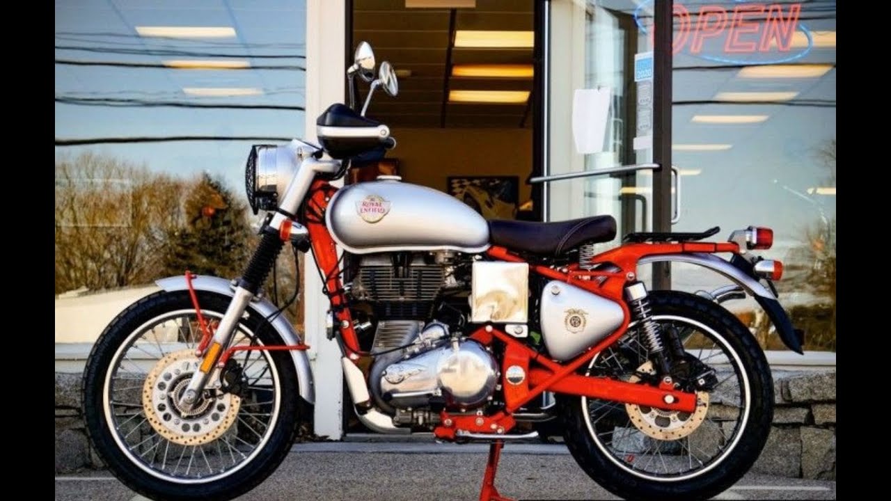 Royal Enfield Bullet Trials 500 Works Replica Red 2020 года