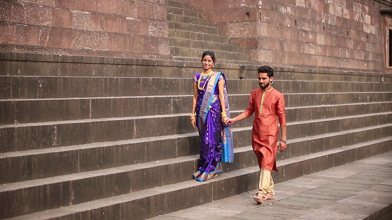 Rahul and Sanjeevani pre wedding shot in aurangabad jagnyala pankh futale marathi hit song