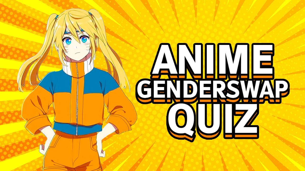 ANIME GENDERSWAP QUIZ⚡️🦹🏼‍♂️| Guess the anime character| Anime quiz