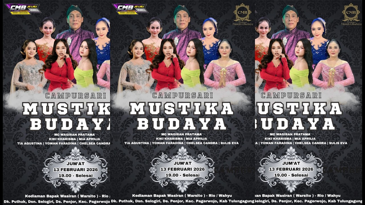 CAMPUR SARI  CMB Dirumah Bpk wasiran / Rio Wahyu, ds.  selo giri penjor pagerwojo 13 februari 2026