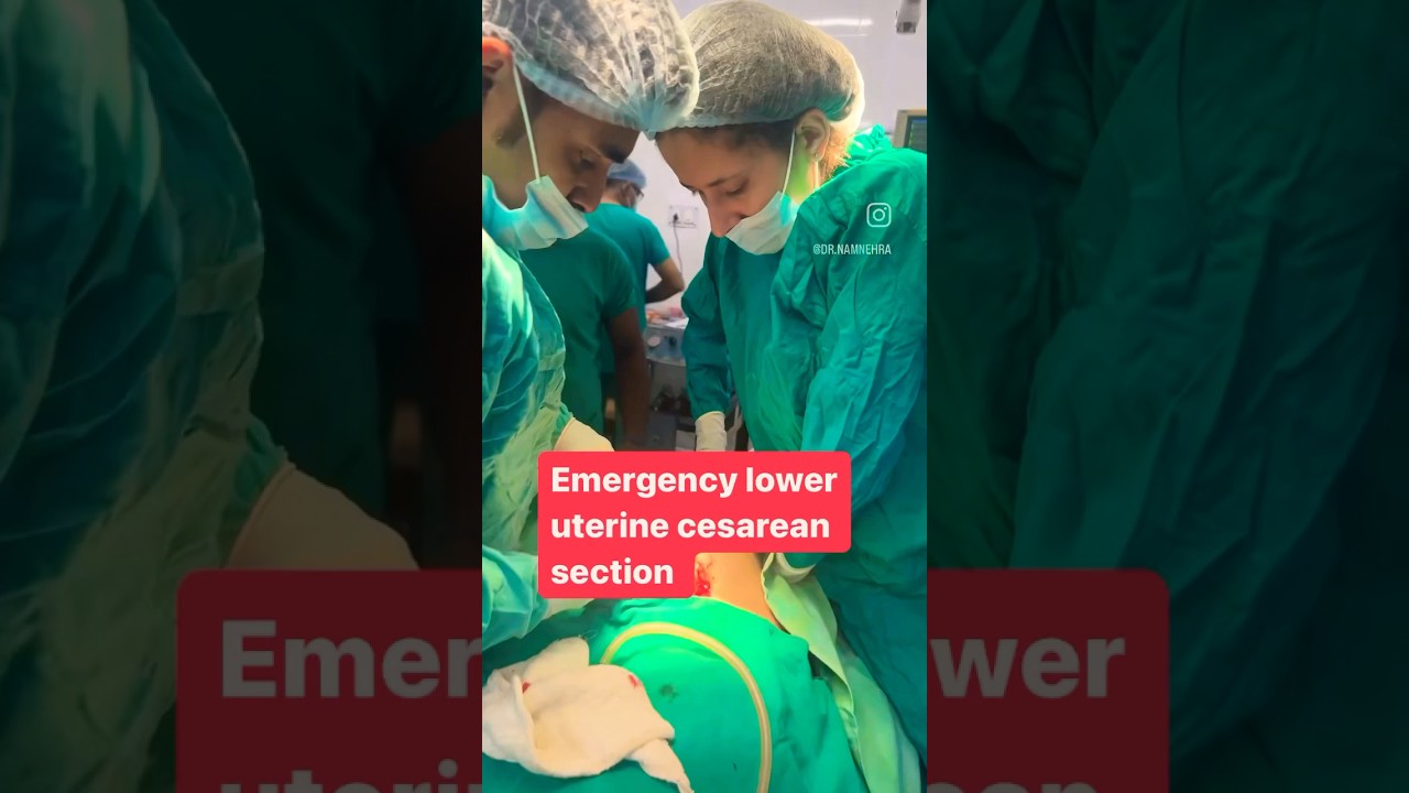 Emergency C-section 👶#newborn #emergency #csectionmom #csectionrecovery #anaesthesia #obgyn