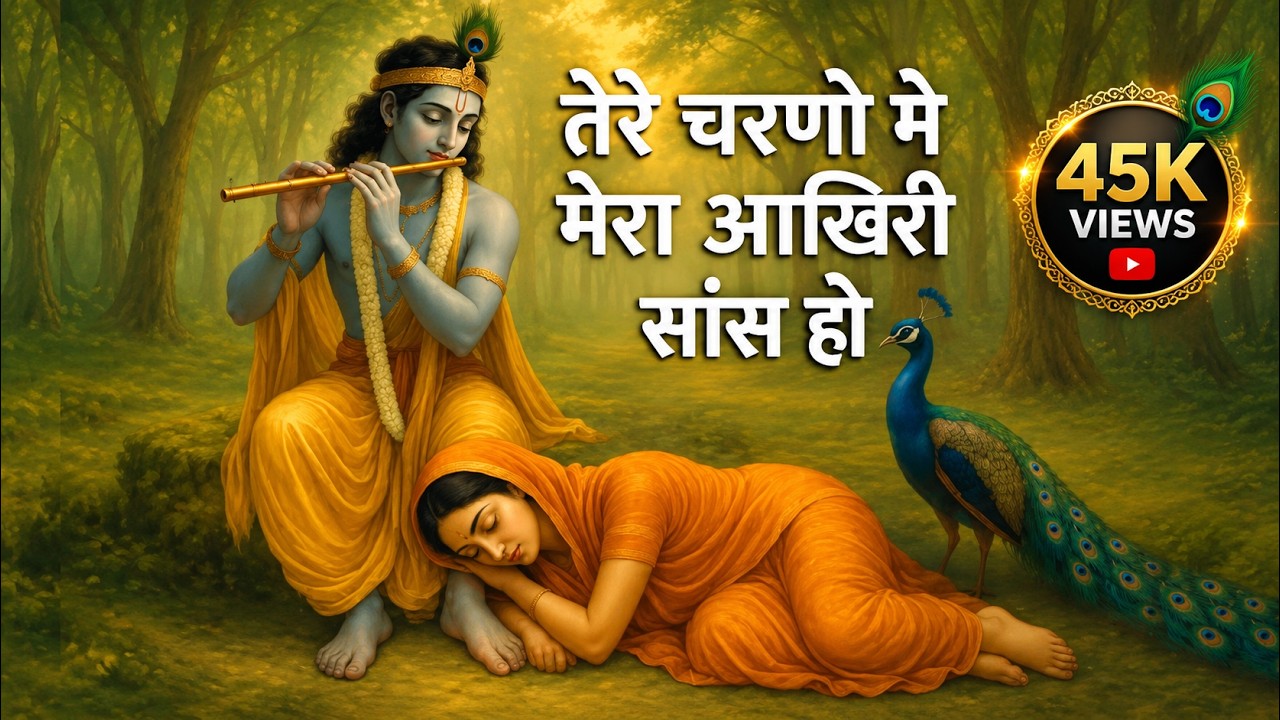 🔴 Live | मेरी आख़िरी साँस | May my last breath rest at Your divine feet | Radhe Krishna