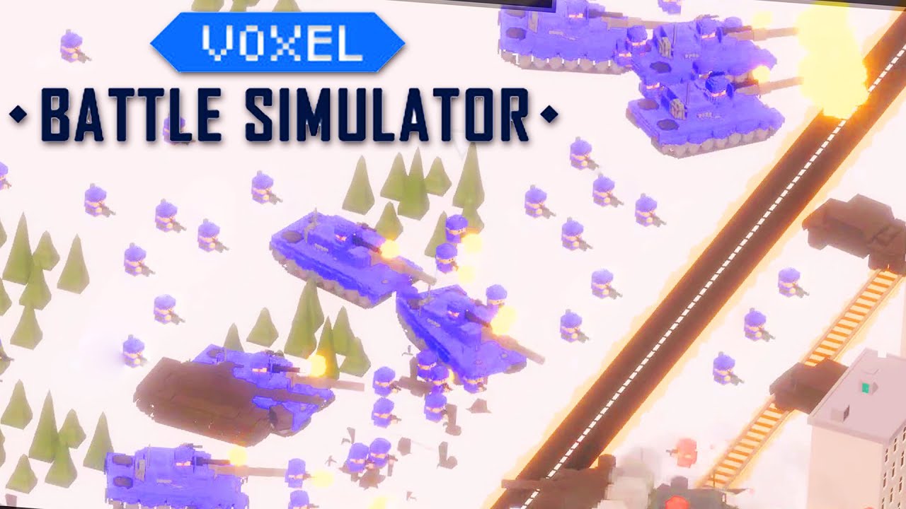 NEW - Full-Scale INVASION of our Glorious Homeland | Voxel Battle Simulator
