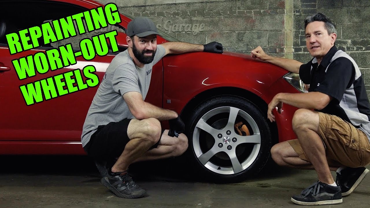 Repainting Old Aluminum Wheels with Dupli-Color® Wheel Paint [GARAGE BOSS]